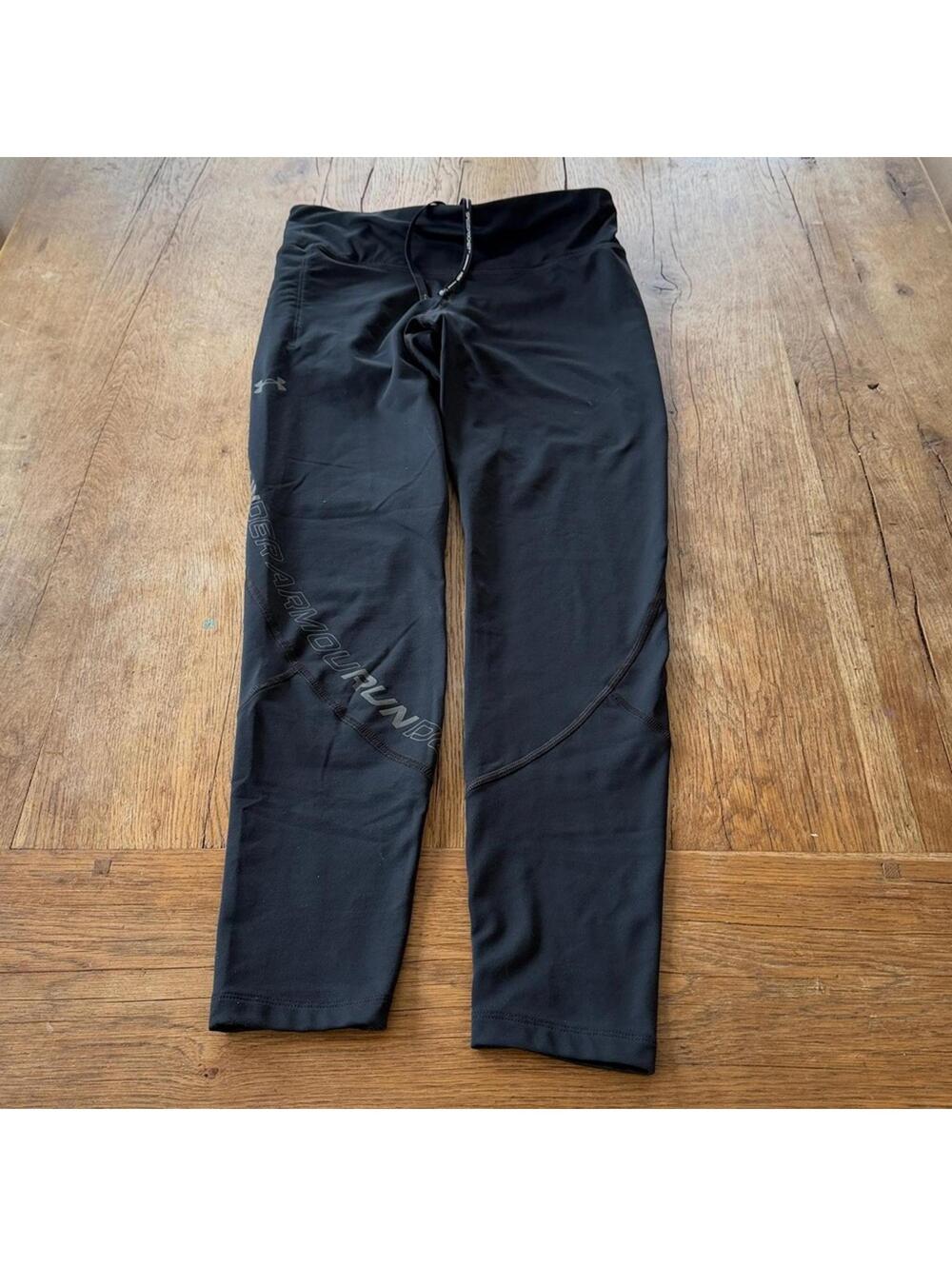 Under Armour UA Leggings Empowered Tight RUN BLK  Cold Gear Medium